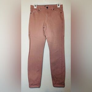 Dusty Rose ankle length jeans